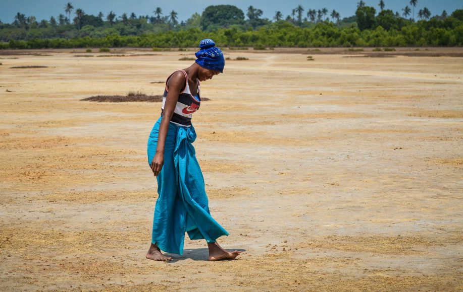 Theresa Januario was married at the age of 15. Now 22, she lives with her parents and her two children - daughter Atija, three, and son David, one - in Moma in Nampula Province, on the east coast of Mozambique. She left school shortly after her marriage and her fisherman husband Amiro Age, 25, abandoned her to look for work in the city of Beira in 2015. He has never returned.