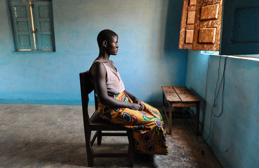 Ntoya Sande is 15 and lives in Kachaso village, Nsanje district, Malawi. She was married at 13 to Sande Chimkangu, who was 19 at the time. They have a one year old daughter, Silika Sande. He paid her parents MWK 25,000 ($34) and 50 kg of sugar.  Their crops were destroyed by the flooding which swamped the district in 2015.