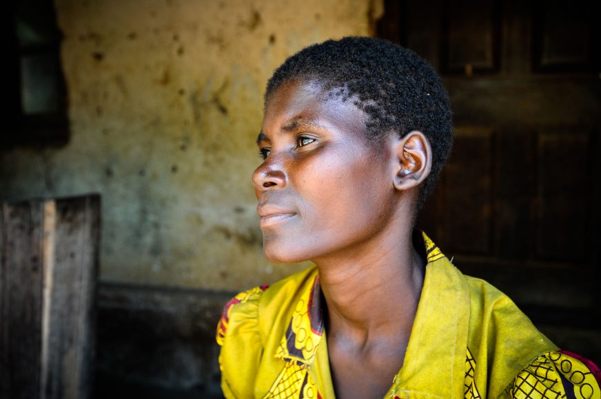 Rute Fumulani is 16 years old and lives in the village of Kachaso, Nsanje district, Malawi. She lost both her parents in catastrophic flooding that hit the area in 2015. She married husband Fumulani in the same year at the age of 14: the couple have a son, Thokozani, aged one year and two months. They live in a two room hut with her husband's nine year old brother, Eliya, and five year old sister, Amines. They earn a maximum of MWK 500 (about 50p) on days they can find work and eat only on three days a week.