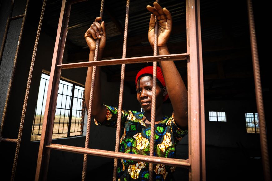 Maliya Mapira is 16 years old. She married husband Maliki Hestone when she was 15 and the couple live in Swarare village, Ngokwe, Malawi, with their six month old son Bashiru Akim. When a teacher got her pregnant, her parents were unable to support her so she chose to marry instead.